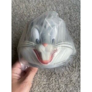 Vintage 1992 Warner Brothers Looney Tunes Bugs Bunny 3D Mug Cup New Sealed